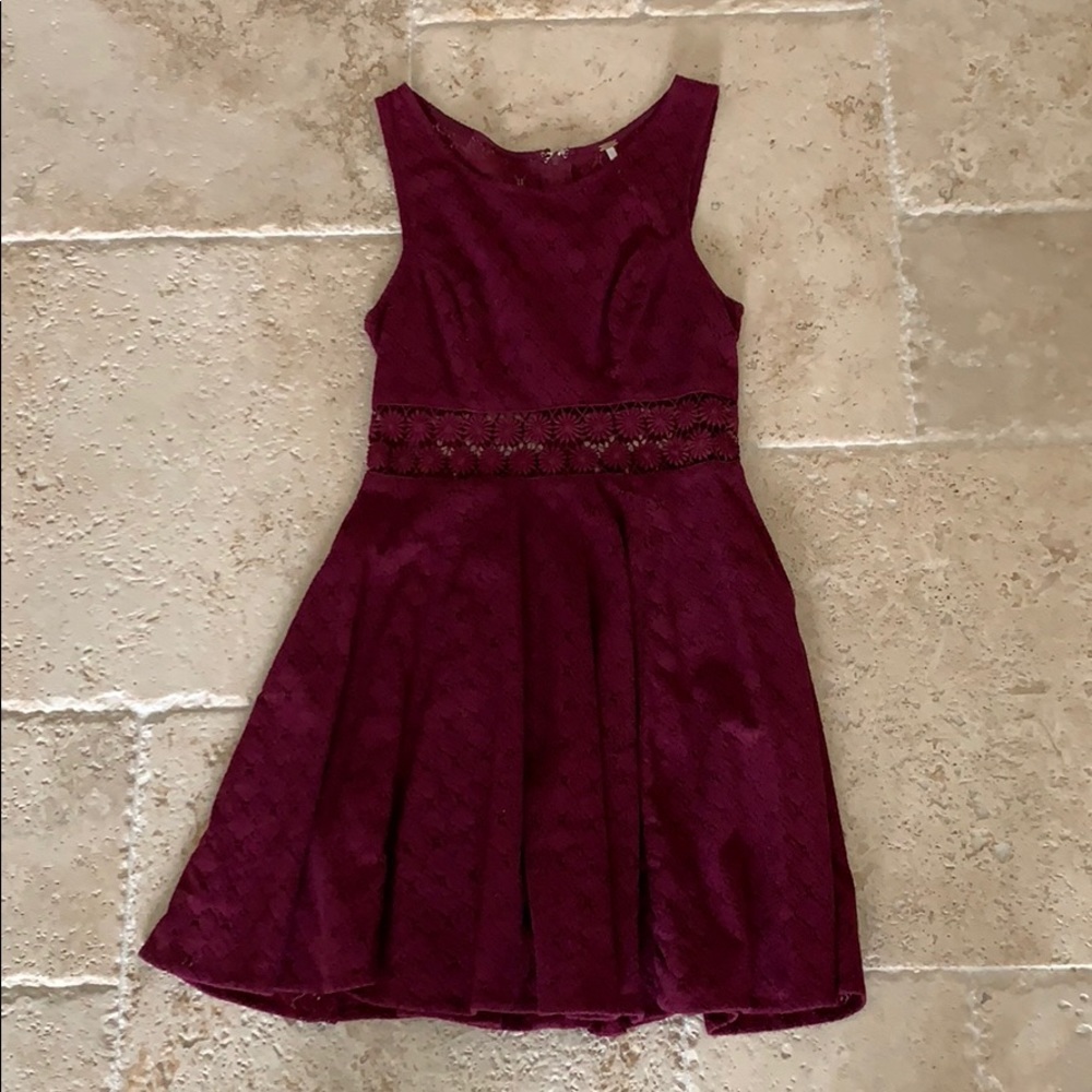 Free People flowy lace dress!